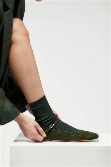 Augusta Julieta Khaki Suede